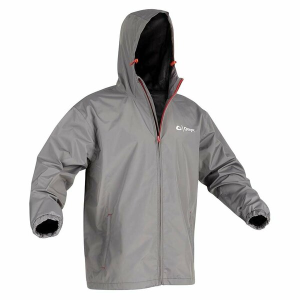 Onyx Outdoor Onyx Essential Rain Jacket, Medium, Grey 502900-701-030-22
